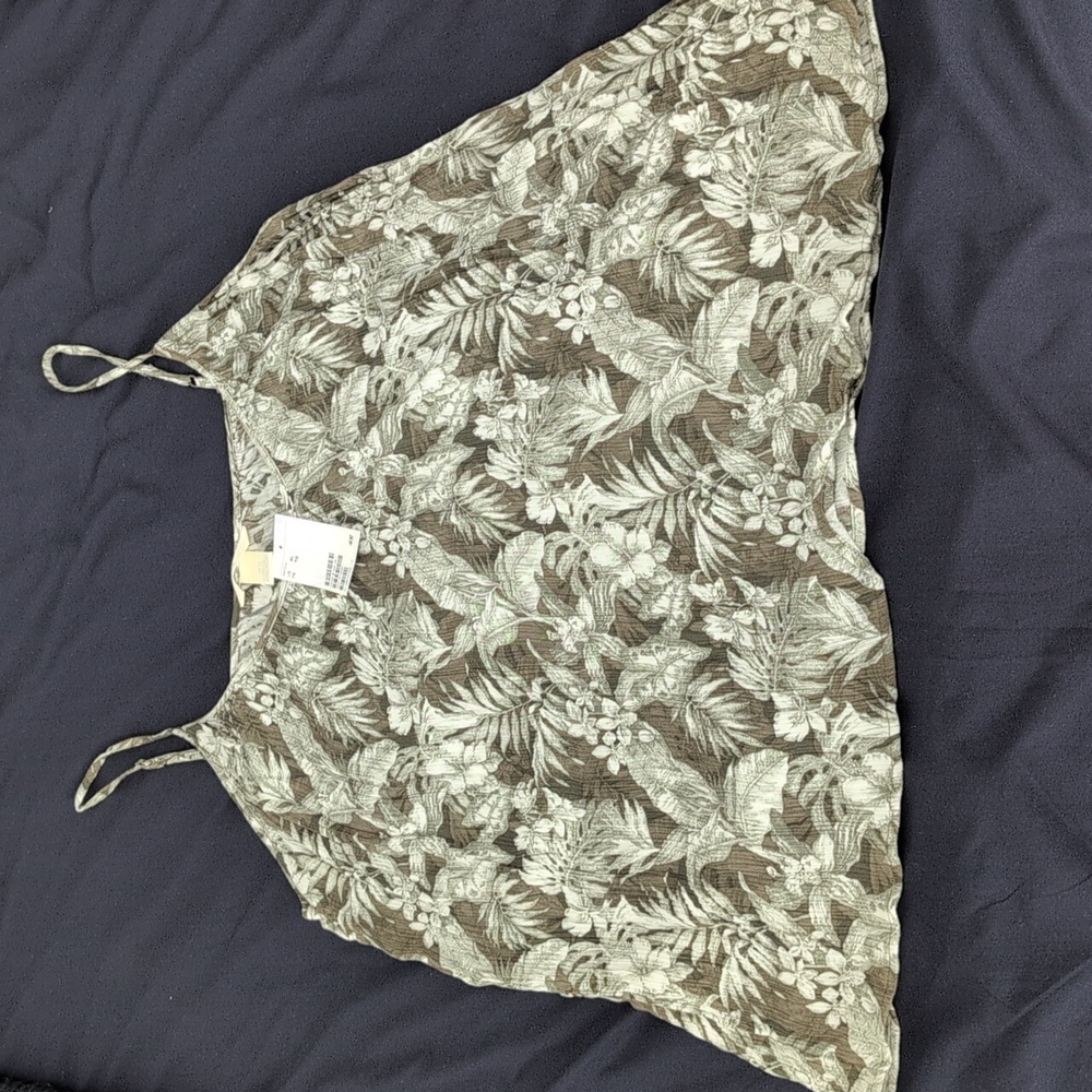 *NWT* H&M Floral Print Flowy Tank Top